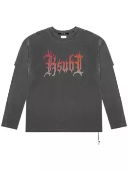 Многослойная футболка Fuego Ksubi, черный