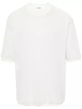 Многослойная футболка JIL SANDER, белый