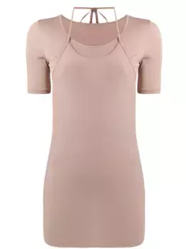 Многослойная футболка LEMAIRE, нейтральный