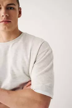 Многослойная футболка Next, бежевый