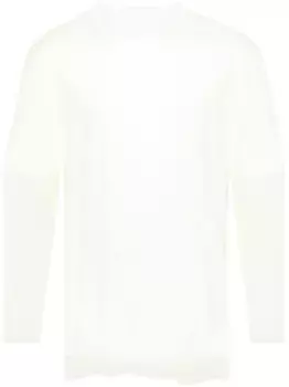 Многослойная футболка с длинными рукавами JIL SANDER, белый