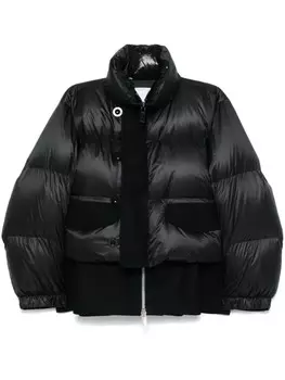 Многослойная куртка Sacai, черный