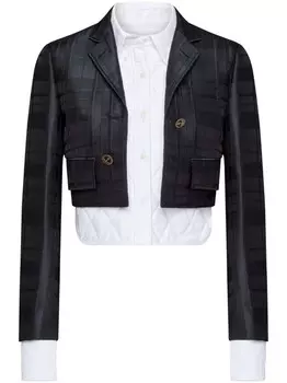 Многослойная куртка Thom Browne, черный