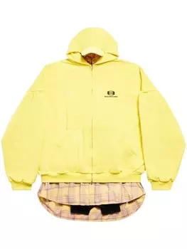Многослойная куртка Unity Sports Icon с капюшоном Balenciaga, желтый