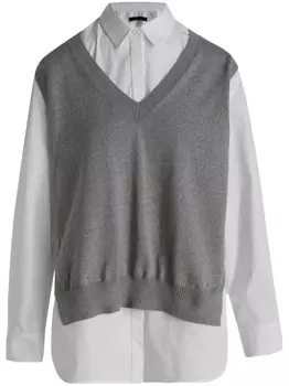 Многослойная рубашка Lardini, серый