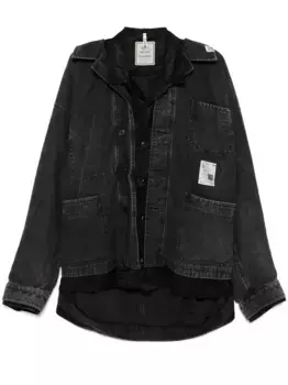 Многослойная рубашка Maison Mihara Yasuhiro, черный
