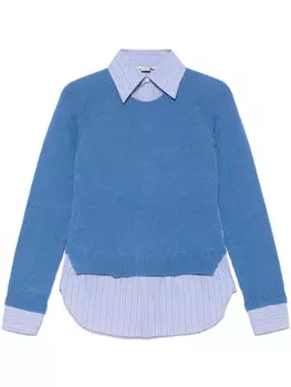 Многослойная рубашка Stella McCartney, синий