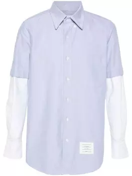 Многослойная рубашка Thom Browne, синий
