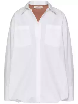 Многослойная рубашка VALENTINO GARAVANI, белый
