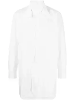 Многослойная рубашка Yohji Yamamoto, белый
