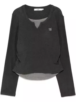 Многослойная толстовка B+ab, серый