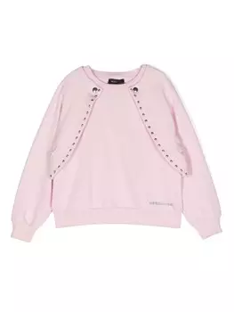 Многослойная толстовка Monnalisa, розовый