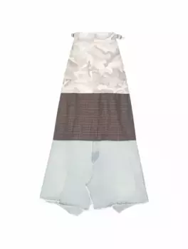 Многослойная юбка-карго Balenciaga, мультиколор