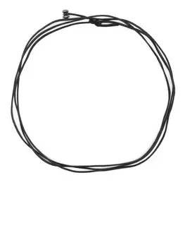 Многослойное колье Guidi, черный