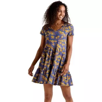 Многослойное короткое платье с рукавами Marley Toad&Co, синий