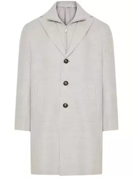 Многослойное пальто Eleventy, серый