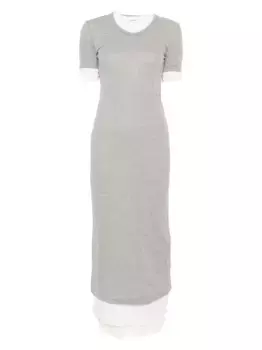 Многослойное платье макси JIL SANDER+