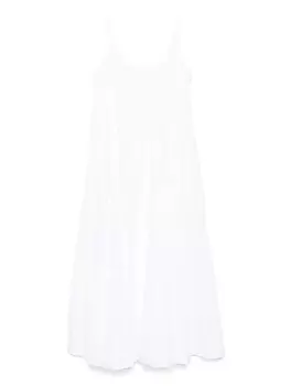 Многослойное платье макси Michael Kors, белый