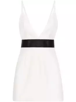 Многослойное платье мини DOLCE & GABBANA, белый
