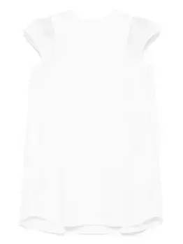 Многослойное платье мини SACAI, белый