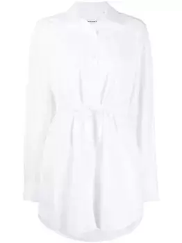 Многослойное платье-рубашка Alexander Wang, белый