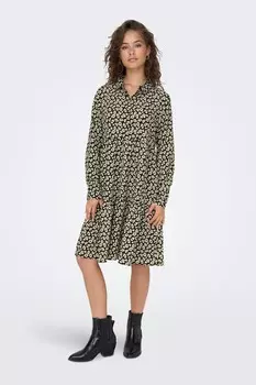 Многослойное платье-рубашка Jdy, черный