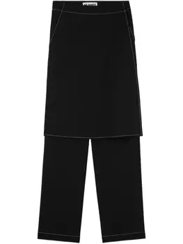 Многослойные брюки Sunnei, черный