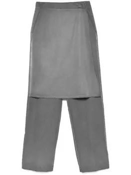 Многослойные брюки Sunnei, серый