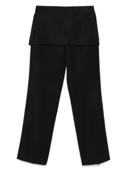 Многослойные брюки TOTEME, черный