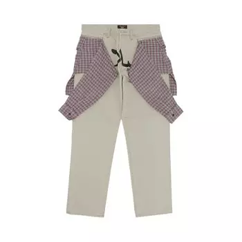 Многослойные джинсы Supreme x UNDERCOVER, Washed Grey