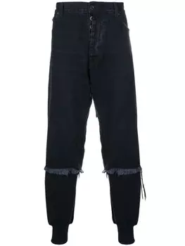 Многослойные джинсы UNRAVEL PROJECT, черный