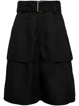 Многослойные шорты широкого кроя SONGZIO, черный