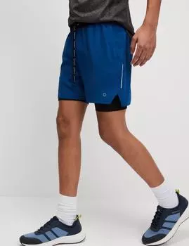 Многослойные спортивные шорты Goodmove, ярко-синий