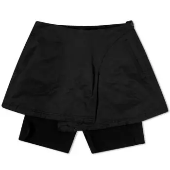 Многослойные юбки-шорты Open yy, черный