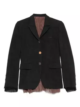 Многослойный блейзер CHIAHUNG SU, черный