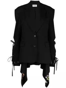 Многослойный блейзер Monse, черный