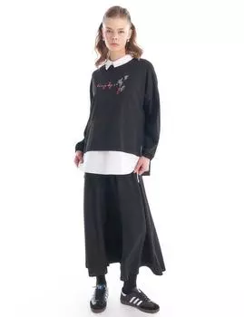 Многослойный двухместный костюм черный KYR