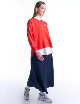 Многослойный двухместный костюм красный KYR