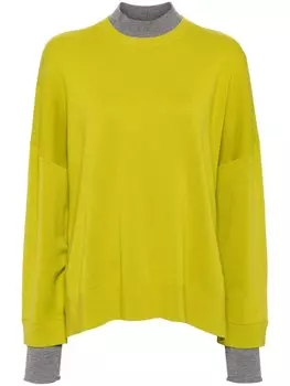 Многослойный джемпер Enfld, зеленый