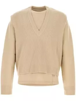 Многослойный джемпер Wooyoungmi, серый