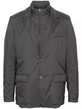 Многослойный пиджак Herno, серый