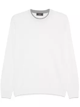 Многослойный свитер Peserico, серый