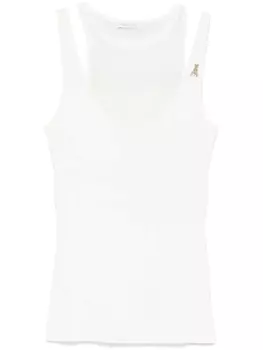 Многослойный топ Patrizia Pepe, белый