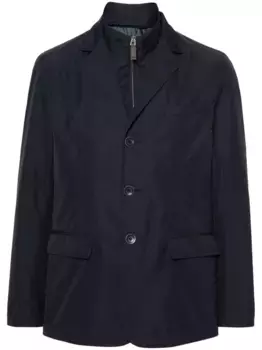 Многослойный жакет Herno, синий