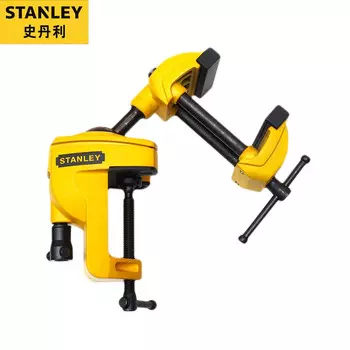 Многоугольные настольные тиски Stanley, 3-дюймовые деформационные настольные тиски, настольные тиски, универсальные маленькие тиски, зажим, зажим 83-069M-81