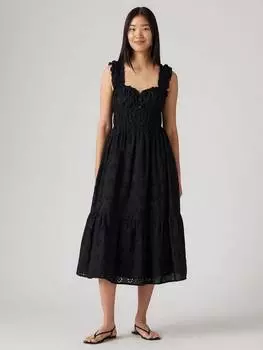 Многоуровневое макси-платье amaya Levi's, черный