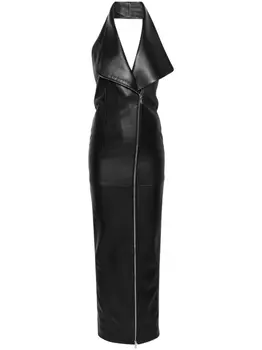 Mnot платье макси, черный