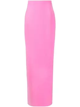 Mnot юбка макси с завышенной талией, розовый