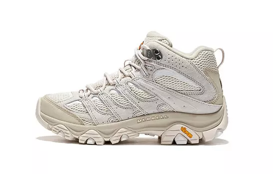 MOAB 3 Кроссовки женские среднего размера бежевые/белые Merrell