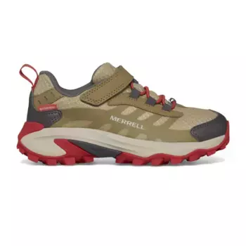 Moab Speed 2 Low Ac Wp Merrell детская горная обувь, зеленый